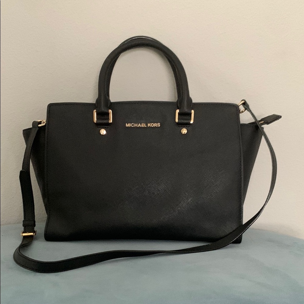 Michael Kors Black Handbag - USED
